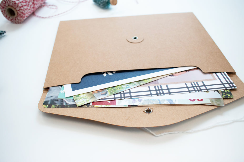 Christmas Card Holder: Nordic Hygge Holiday