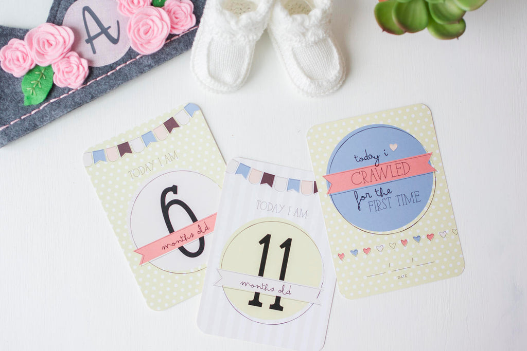 Baby Milestone Cards: Modern Girl (discontinued)