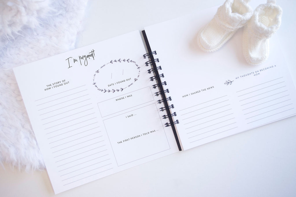 Single Mom Pregnancy Journal Memory Book | Nuts & Bolts Paper Co