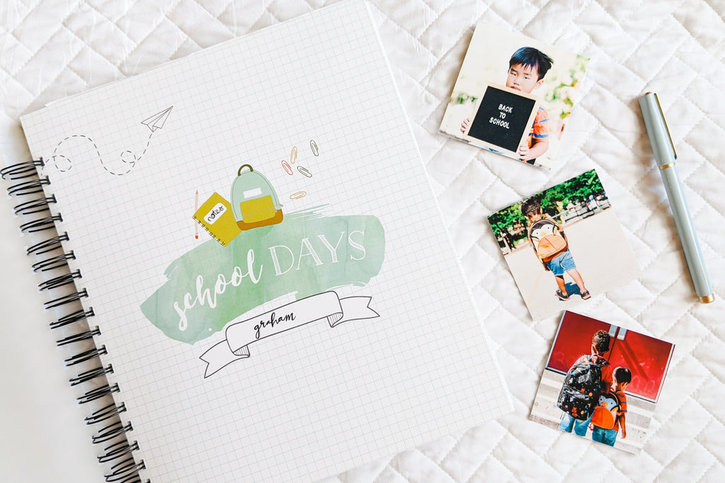 School Years Memory & Keepsake Book | Nuts & Bolts Paper Co | Nuts