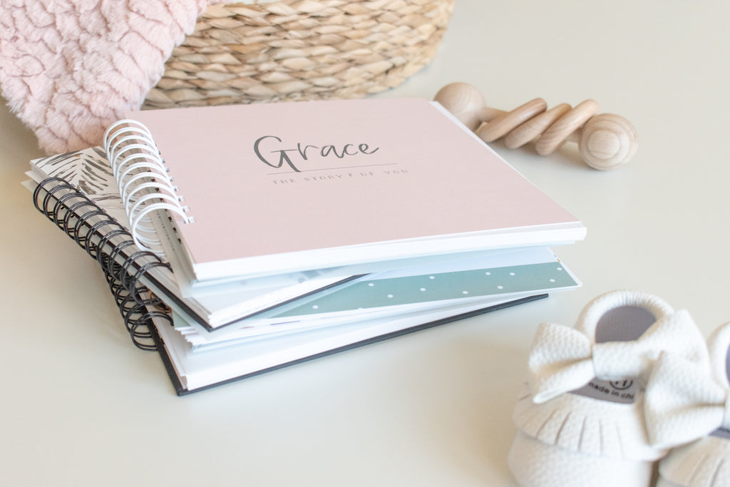 A Peek Inside Our Personalized Baby Memory Books