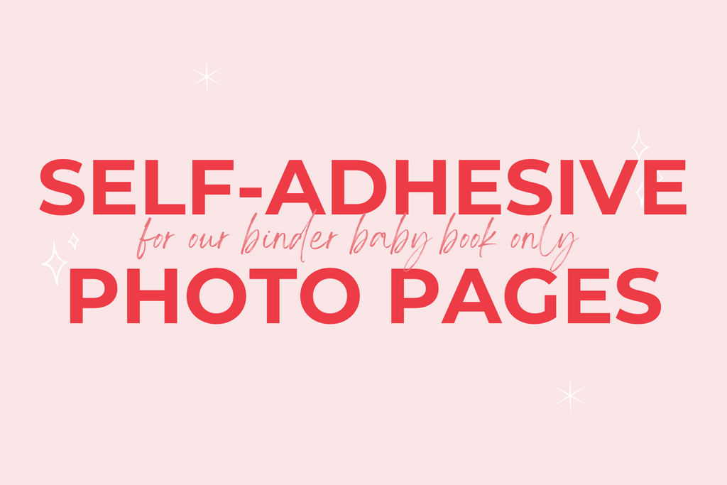 Self-Adhesive Photo Pages