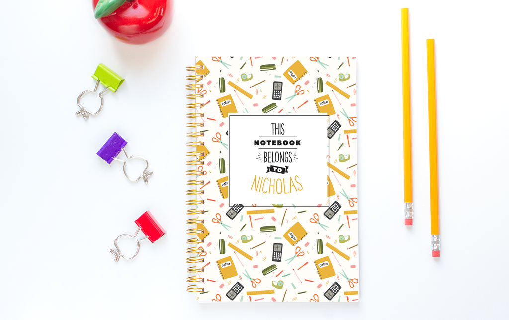 Kids Personalized Student Planner