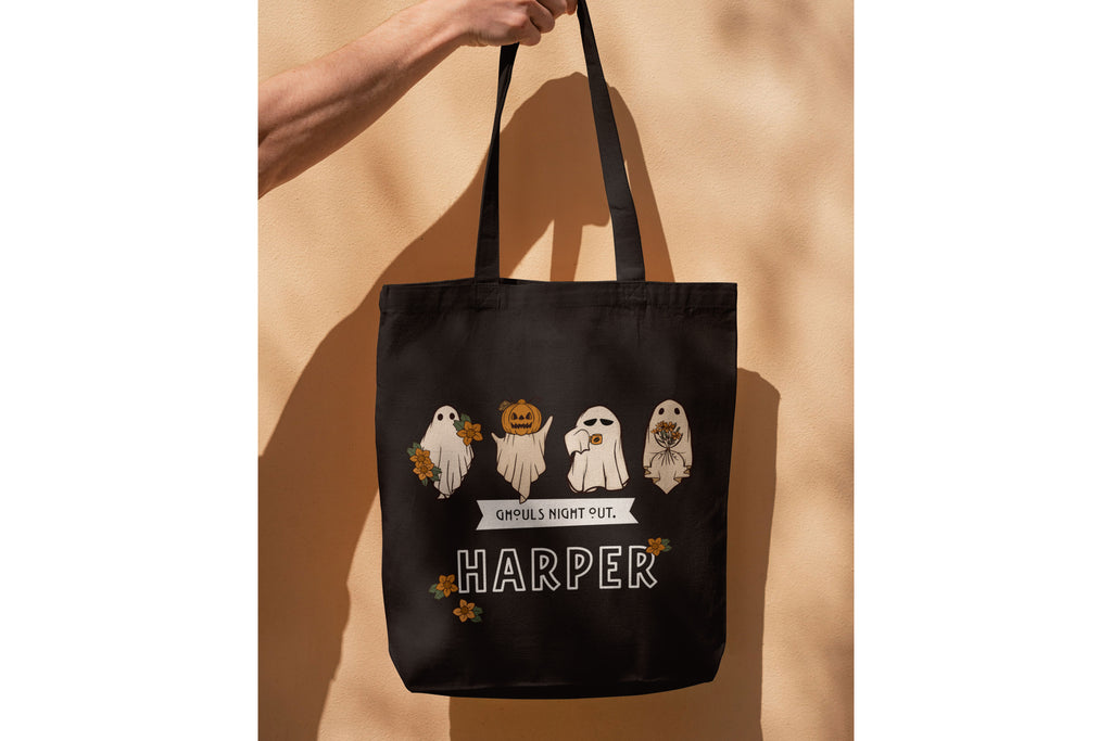 Trick-Or-Treat Tote Bag: Ghouls Night Out