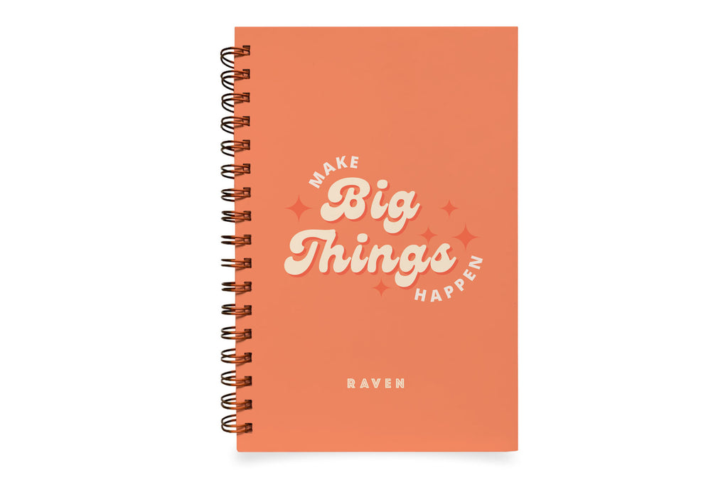 "Big Things" Motivational Notebook