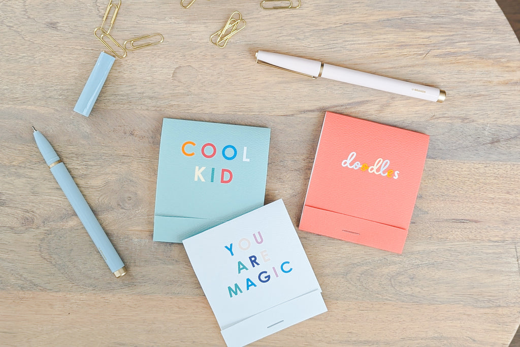 Matchbook Mini Notepads for Kids