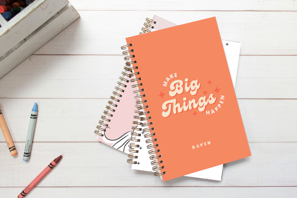 "Big Things" Motivational Notebook