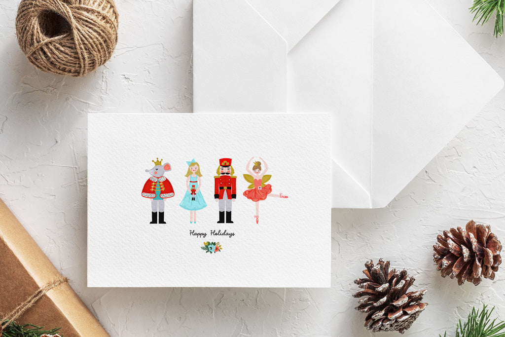 Nutracker Christmas Card Set