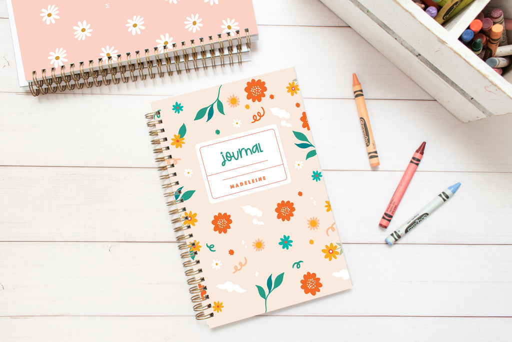Cute Floral Notebook