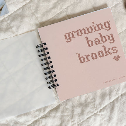 Cross Stitch Pregnancy Journal