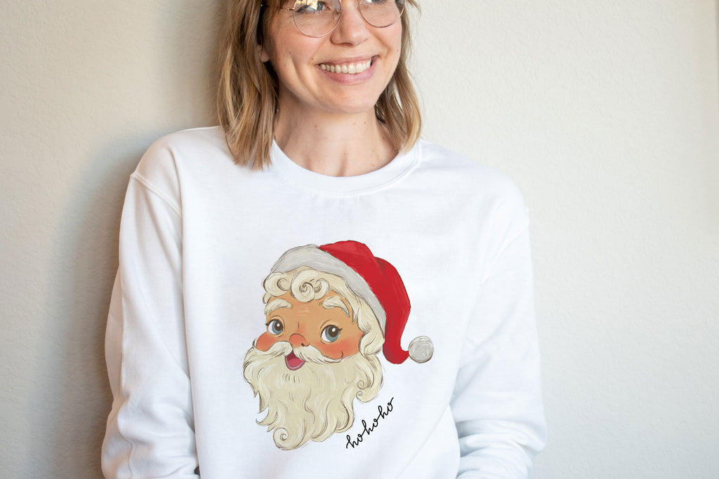Vintage Santa Christmas Sweatshirt