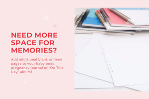 Additional Blank or Journaling Pages