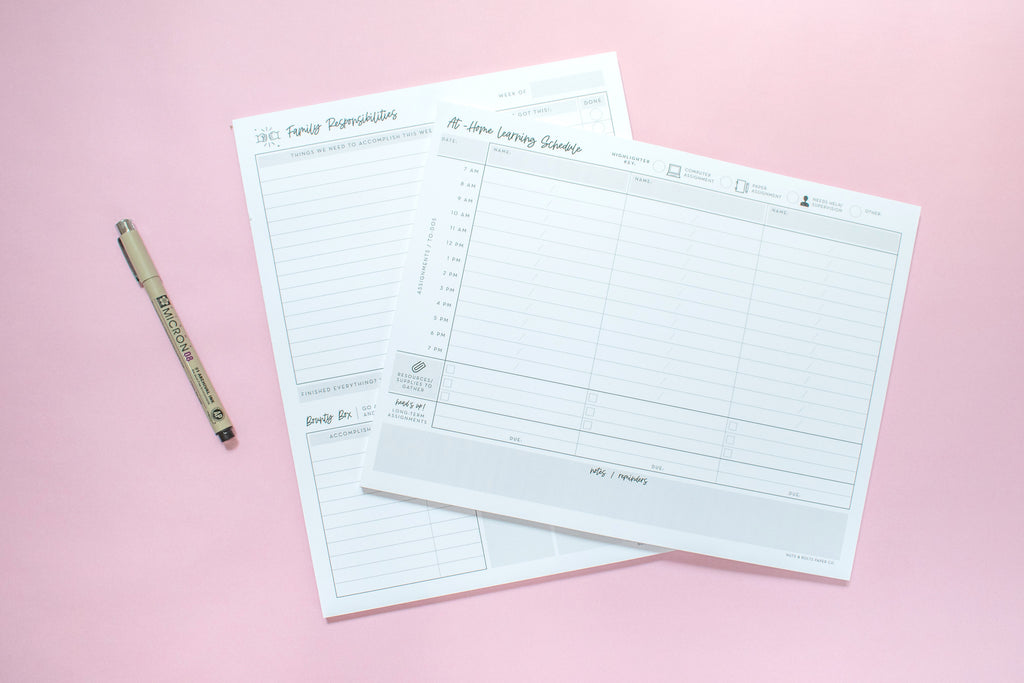 Family Responsibilities Notepad (discontinued)