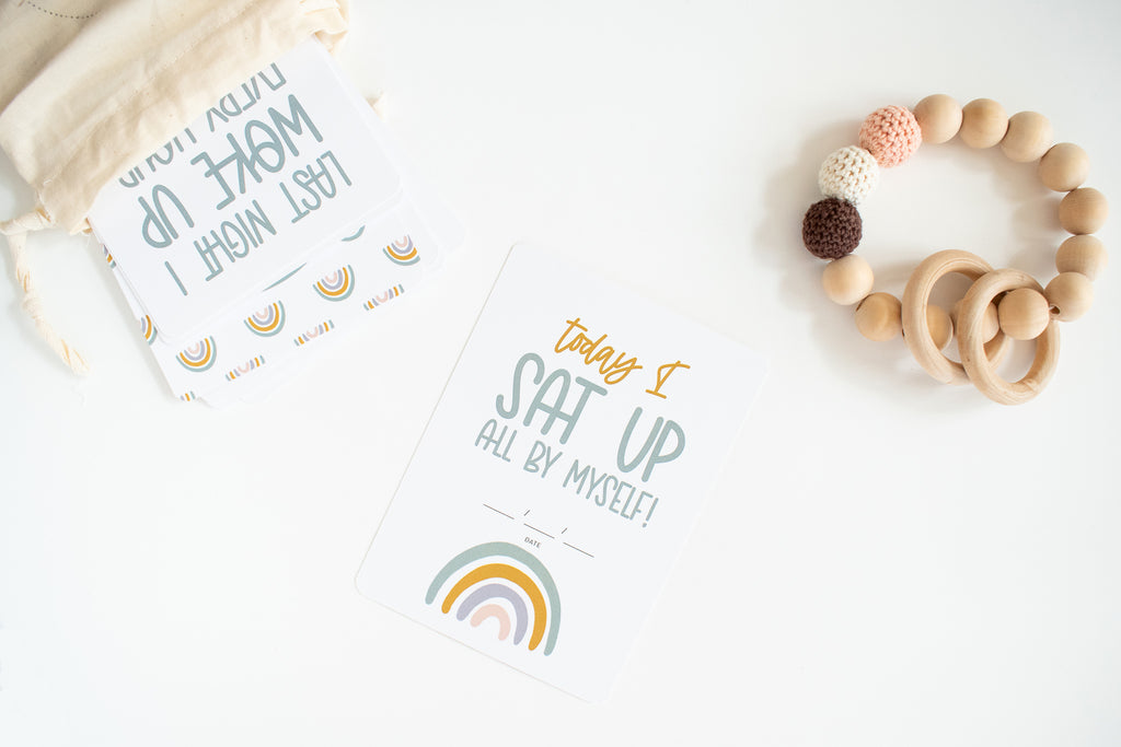 Baby Milestone Cards: Rainbow Baby (discontinued)