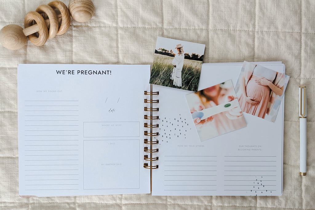 Pregnancy Journal: Watercolor