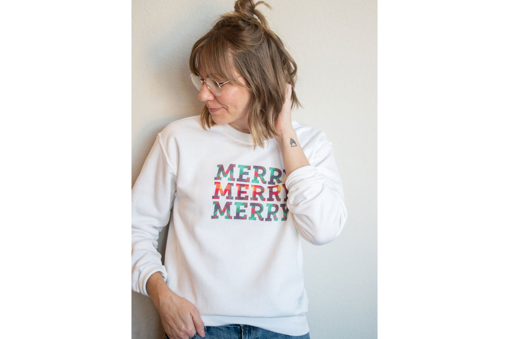 "Merry" Holiday Sweatshirt