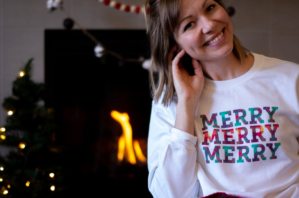 "Merry" Holiday Sweatshirt