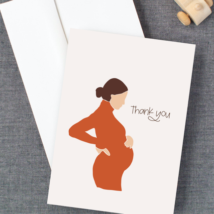 Pregnancy Thank You Cards (set of 10)