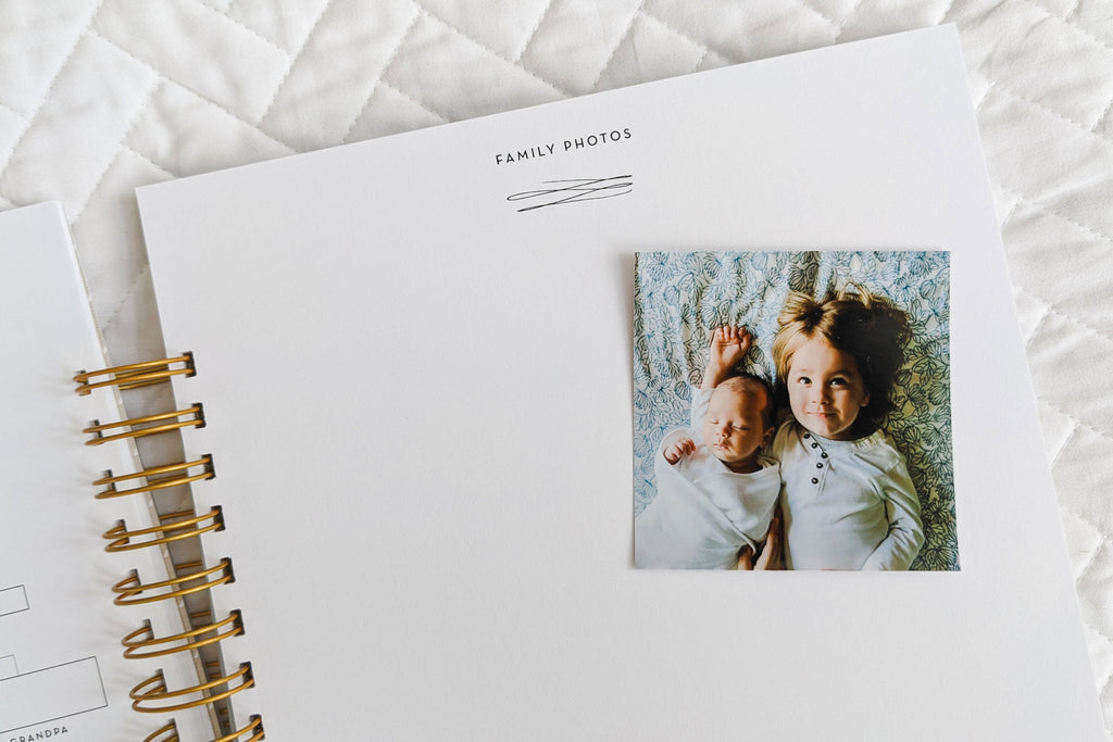 "Scholarly" Personalized Baby Memory Book (more colors)