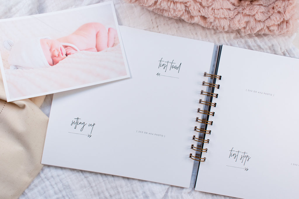 baby memory book, baby milestone book, baby's first year and beyond book, baby journal, baby keepsake gift
