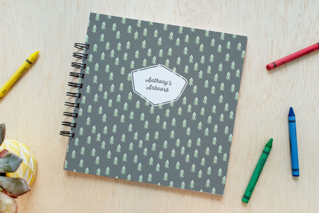 Personalized Dessert Notebook for Kids, Nuts & Bolts Paper Co